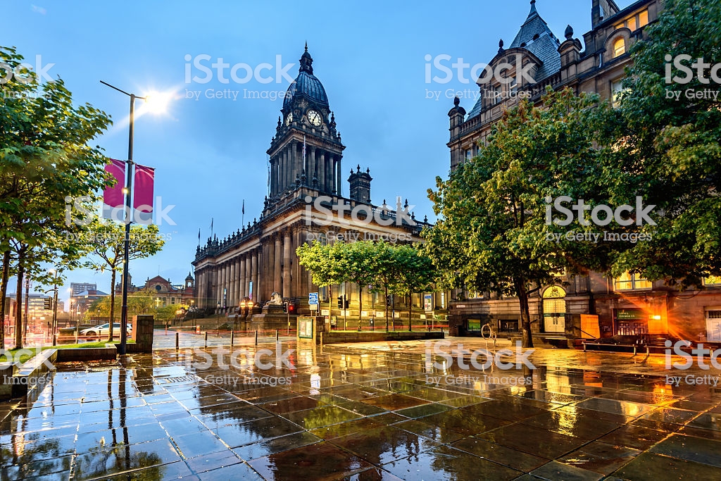 Leeds Town Hall was built  on Park Lane (now The Headrow), Leeds, West Yorkshire, England.